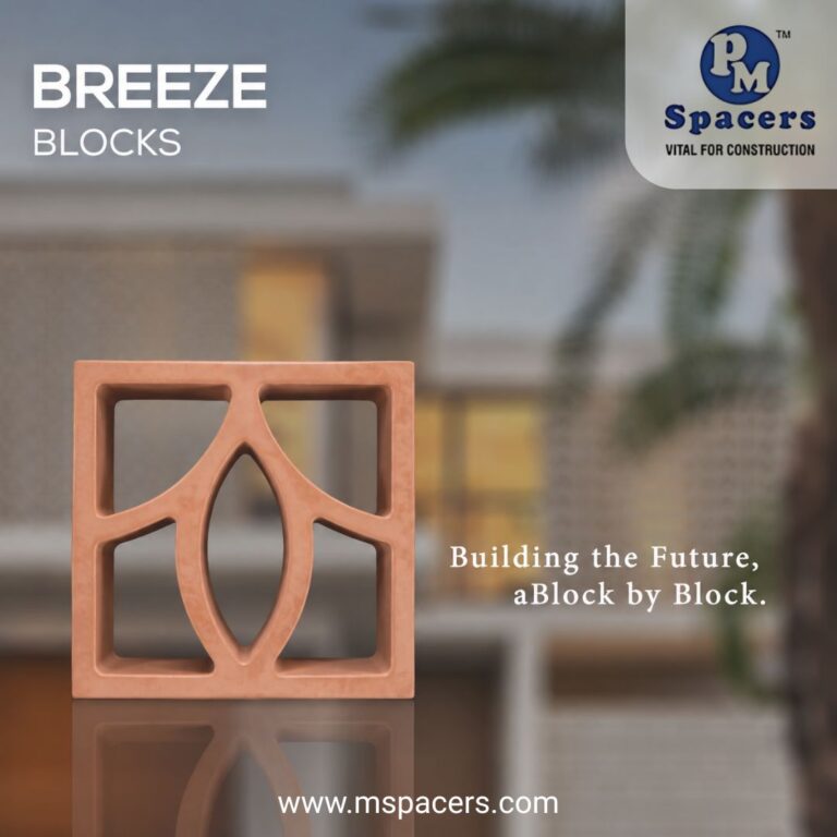 PM Spacers terracotta breeze blocks