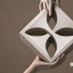 PM Spacers four petal concrete breeze block